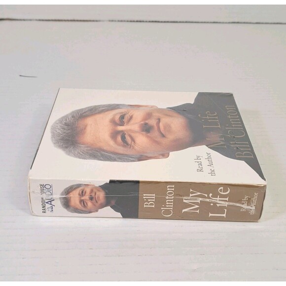 My Life Bill Clinton Read by the Author Audio 6 Compact Discs U.S. President CD - Picture 4 of 6